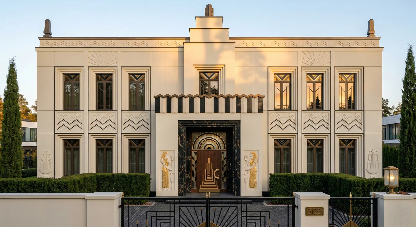 Ар-деко: геометрия и роскошь